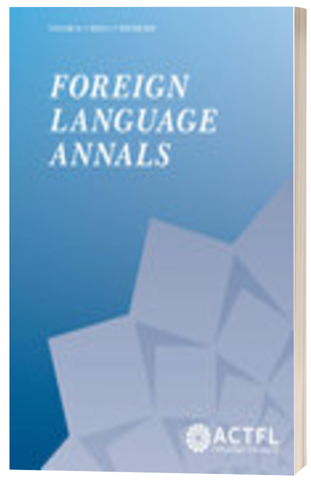 Foreign Language Annals